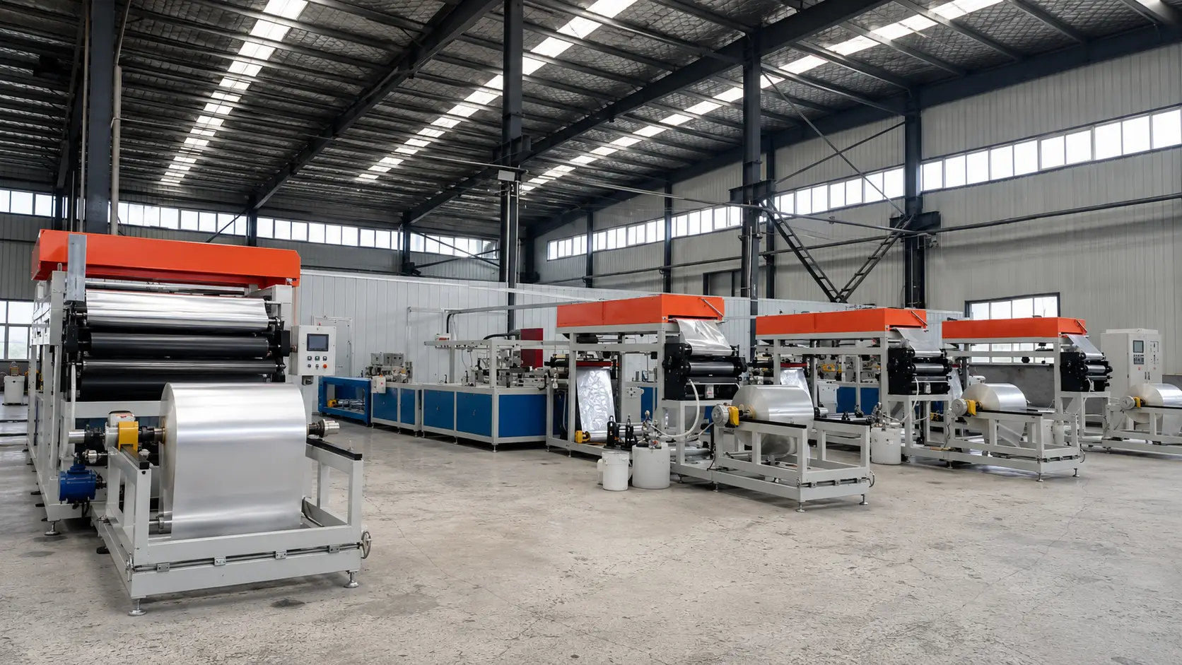 Mex-core factory aerial view